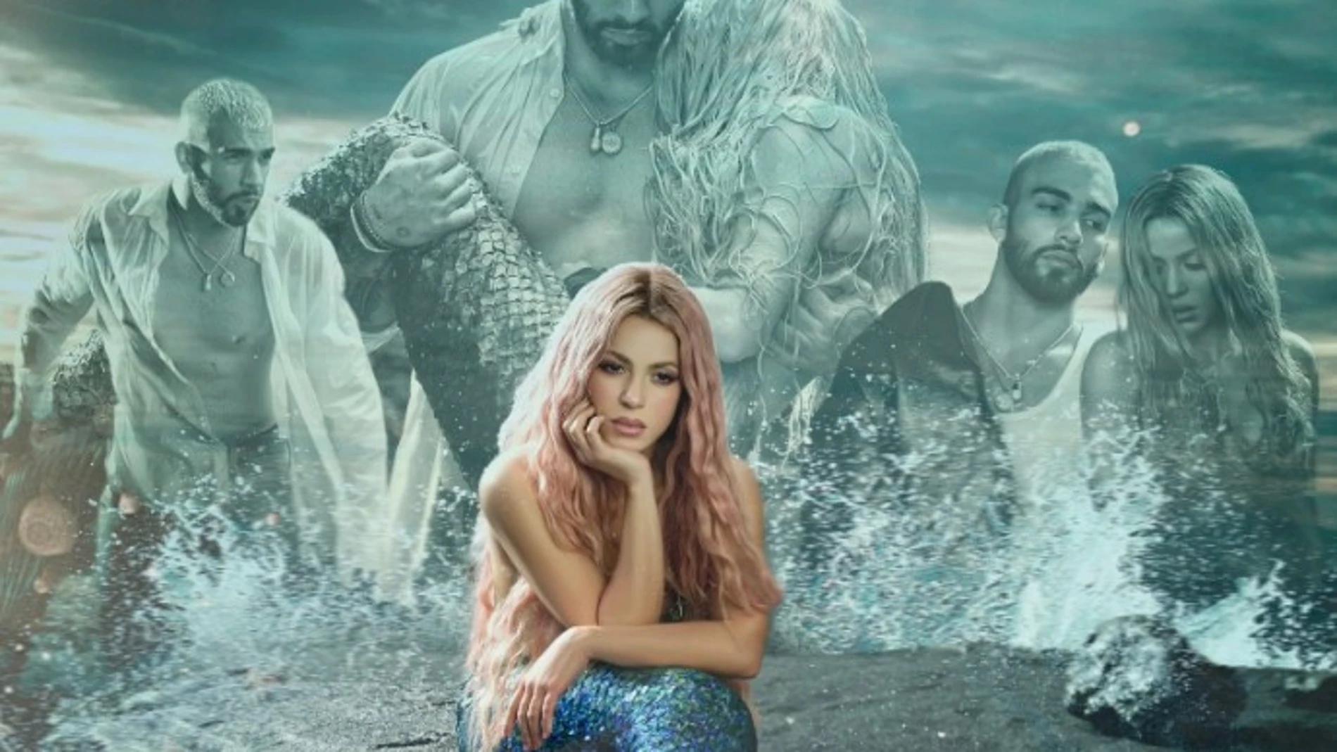 La portada de 'Copa vacía', la canción de Shakira y Manuel Turizo.