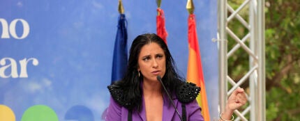 María Peláe en su discurso por su Reconocimiento Arcoíris en el Orgullo 2023 