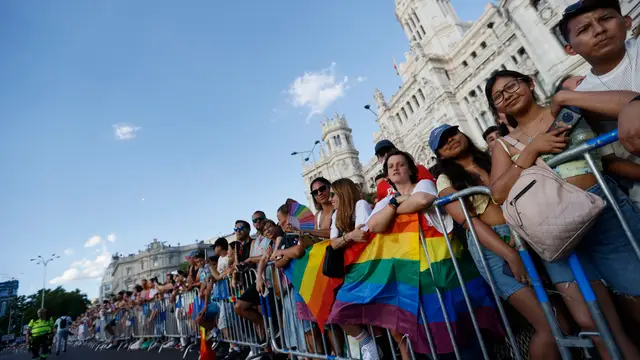 Los famosos de la manifestación del Orgullo 2022 en Madrid