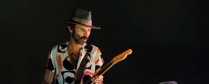 Leiva, en un concierto el 1 de junio de 2022 en Madrid