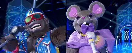 Gorila y Ratita en la final de Mask Singer 3. Gorila y Ratita en la final de Mask Singer 3.
