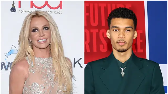 Britney Spears y Victor Wembanyama
