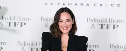 Tamara Falcó durante la presentación de la nueva colección de su firma de ropa TFP, en 2022. Tamara Falcó durante la presentación de la nueva colección de su firma de ropa TFP, en 2022.