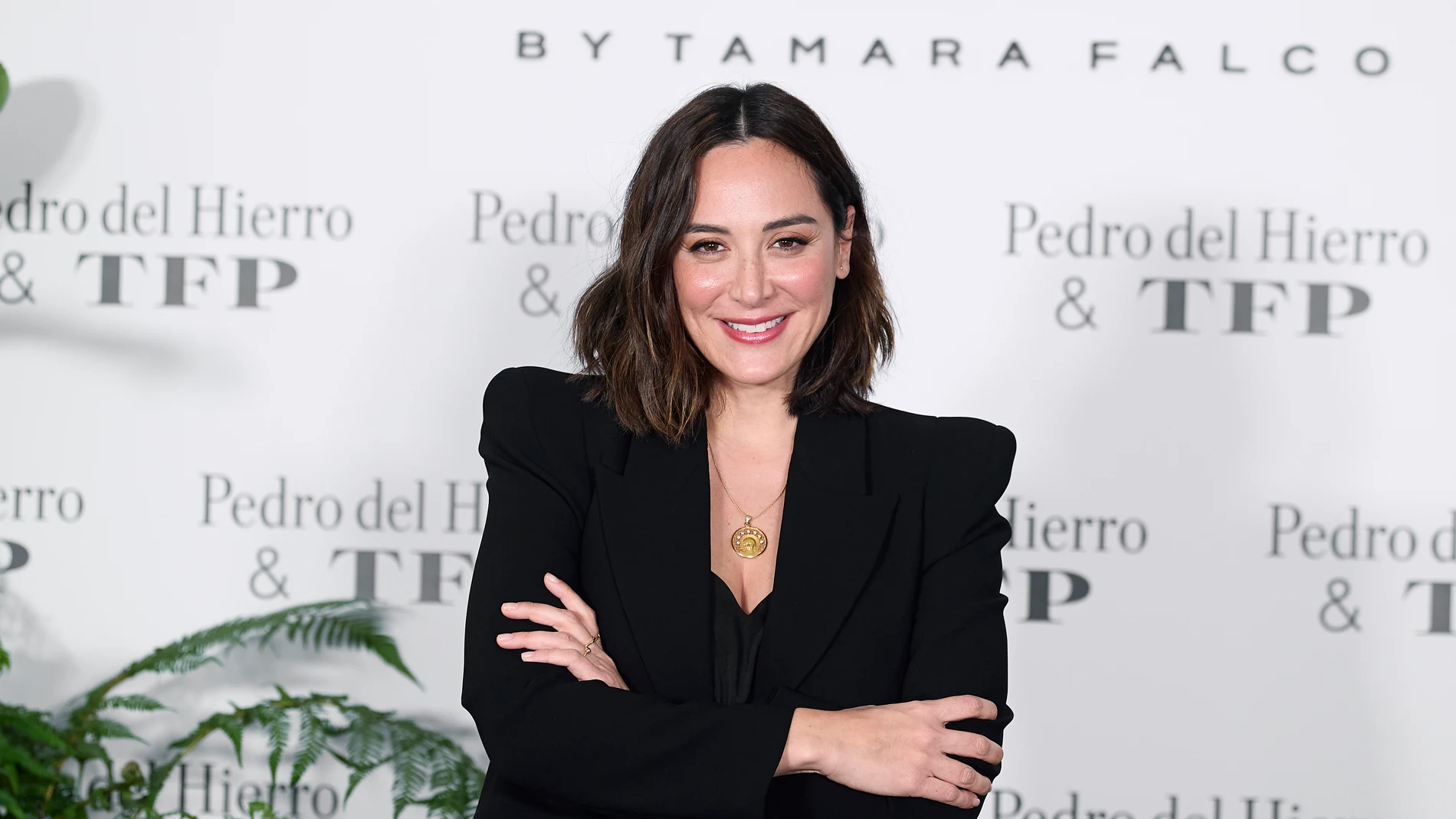 Tamara Falcó durante la presentación de la nueva colección de su firma de ropa TFP, en 2022.