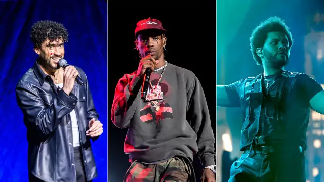 Triple colaboración: Bad Bunny, Travis Scott y The Weeknd estrenan la canción K-POP