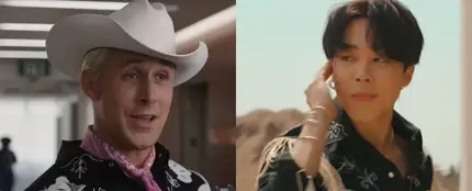 El look de Ken en 'Barbie' inspirado en un miembro de 'BTS' El look de Ken en 'Barbie' inspirado en un miembro de 'BTS'