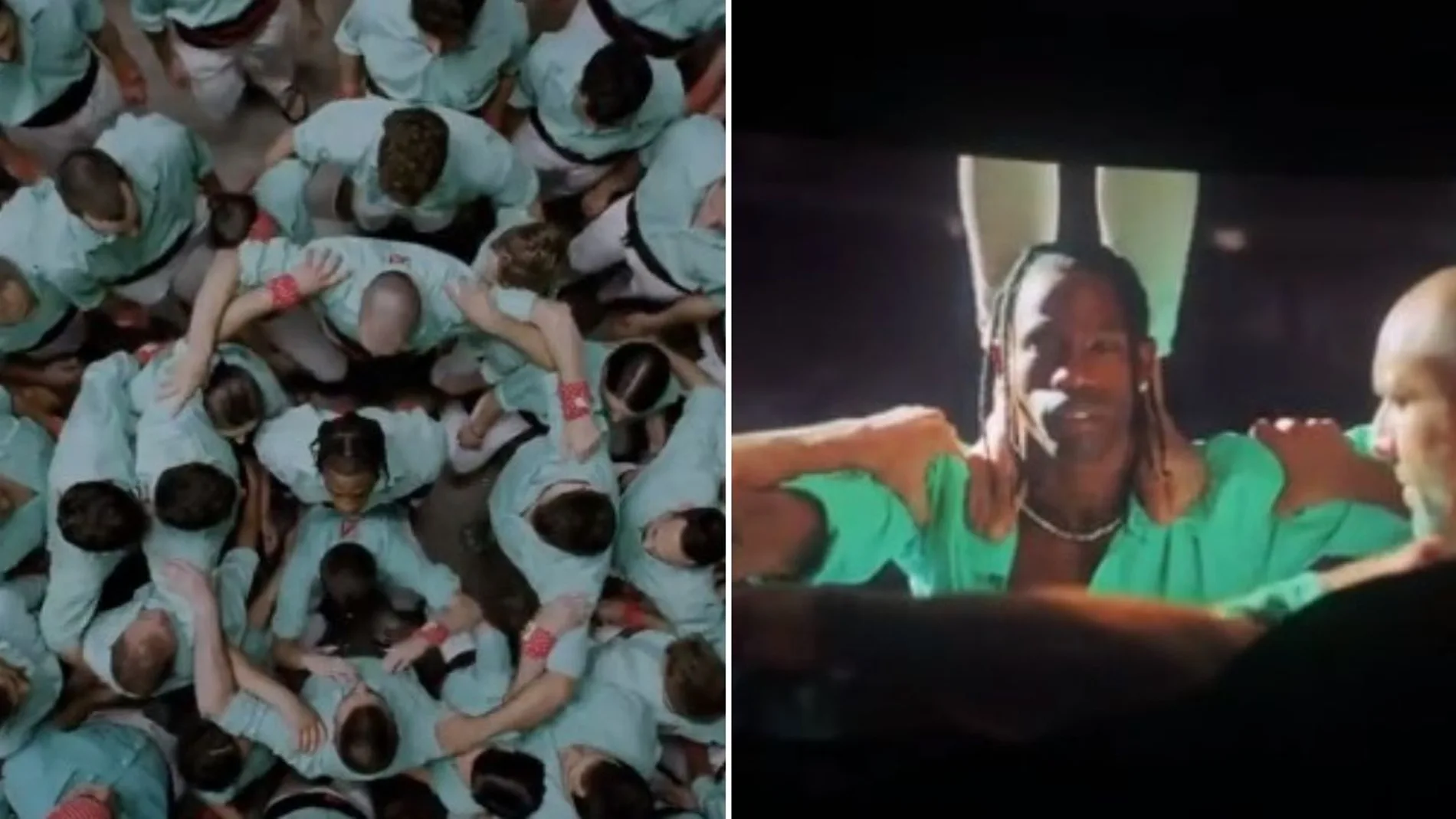Los castellers, protagonistas de un videoclip de Travis Scott para su disco 'UTOPÍA'