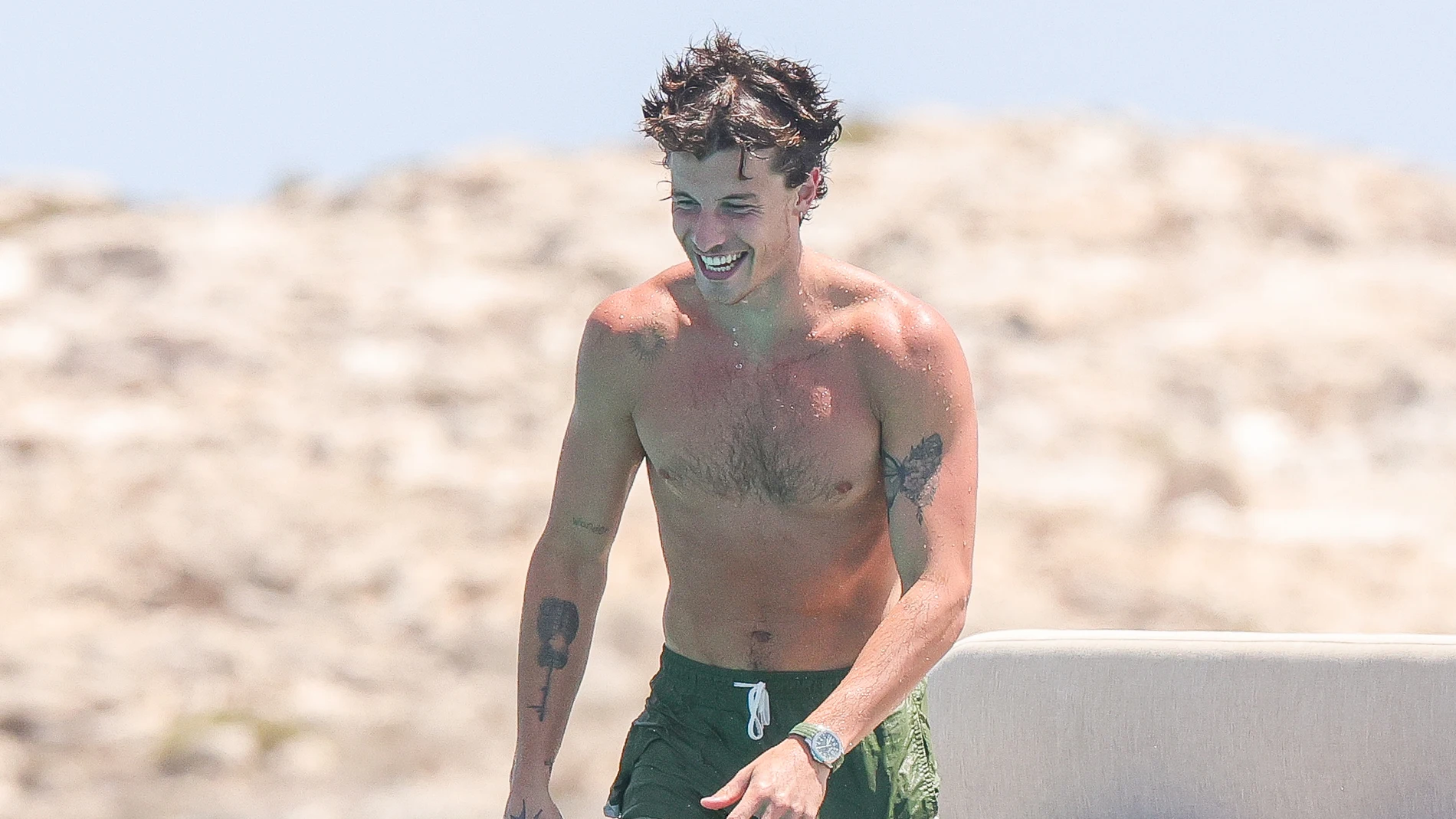 Shawn Mendes, de vacaciones en Ibiza