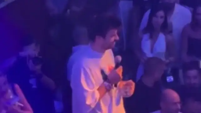 Piqué en el Fitz Club de Madrid tras la Kings League