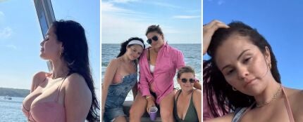 Las fotos de Selena Gomez de vacaciones: un barco, un bikini y &#39;Calm Down&#39; de banda sonora 