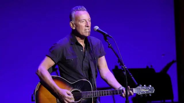 Imagen de archivo del cantante Bruce Springsteen durante un concierto