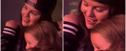 Selena Gomez y su hermana pequeña Selena Gomez y su hermana pequeña