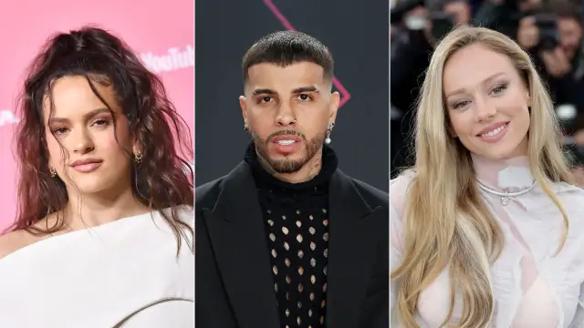 Rosalía, Rauw y Ester Expósito