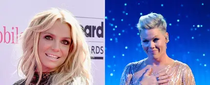 Britney Spears y Pink, en imágenes de archivo. Britney Spears y Pink, en imágenes de archivo.
