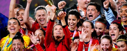 La reina Letizia celebra la victoria de España en el Mundial femenino de fútbol