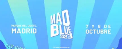 El cartel promocional de MadBlue 2023. El cartel promocional de MadBlue 2023.