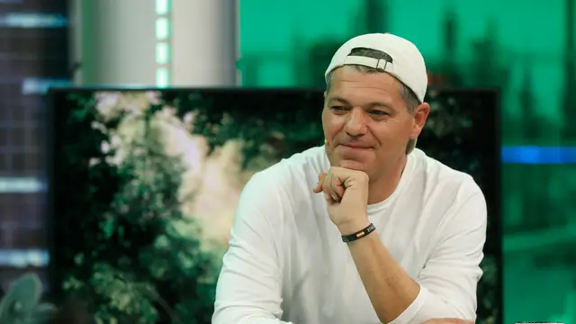 Frank Cuesta , en una visita a 'El Hormiguero'.