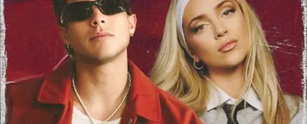 Zabdiel junto a Ana Mena en la portada de 'Aventura'. Zabdiel junto a Ana Mena en la portada de 'Aventura'.