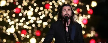 Juanes, en una actuación en Washington en la Navidad de 2021. Juanes, en una actuación en Washington en la Navidad de 2021.