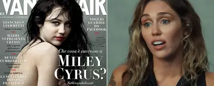Miley Cyrus habla sobre la portada que hizo con Annie Leibovitz para 'Vanity Fair' en 2008. Miley Cyrus habla sobre la portada que hizo con Annie Leibovitz para 'Vanity Fair' en 2008.