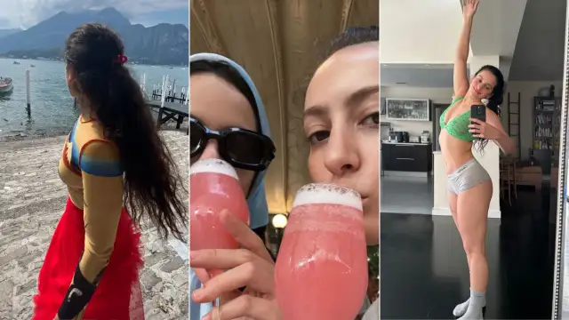 Rosalía muestra sus vacaciones en Instagram y TikTok después de 44 días sin publicar nada
