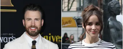 Chris Evans y Alba Baptista Chris Evans y Alba Baptista