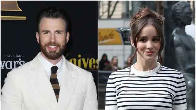 Chris Evans y Alba Baptista