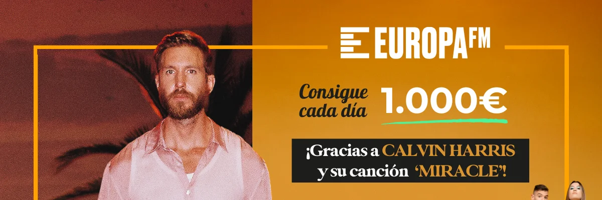 Calvin Harris regala 1.000 euros cada día a un oyente de 'Cuerpos especiales'