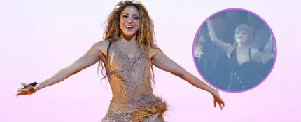 Taylor Swift lo da todo viendo a Shakira en los MTV VMA's Taylor Swift lo da todo viendo a Shakira en los MTV VMA's