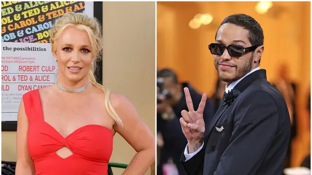 Britney Spears y Pete Davidson