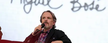 El cantante Miguel Bosé El cantante Miguel Bosé