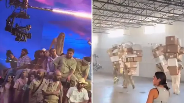 El vídeo que muestra cómo se hizo el videoclip de 'El Jefe', la última canción de Shakira, con Fuerza Regida.