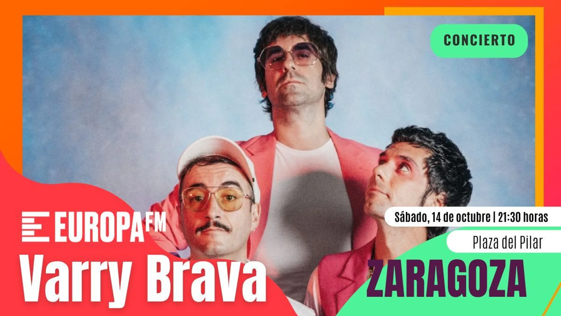 Apúntate al concierto de Varry Brava en las Fiestas del Pilar de Zaragoza