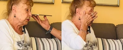 La emotiva reacción de Emma Cuervo al escuchar 'Puedo Llamar' de Vanessa Martín La emotiva reacción de Emma Cuervo al escuchar 'Puedo Llamar' de Vanessa Martín