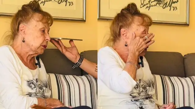 La emotiva reacción de Emma Cuervo al escuchar 'Puedo Llamar' de Vanesa Martín