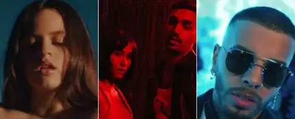 Rosalía, Aitana y Rels B, Rauw Alejandro Rosalía, Aitana y Rels B, Rauw Alejandro