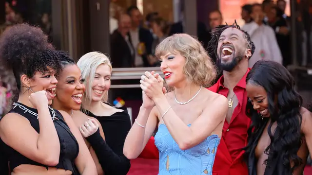 Taylor Swift en el preestreno de The Eras Tour Concert Film en Los Angeles