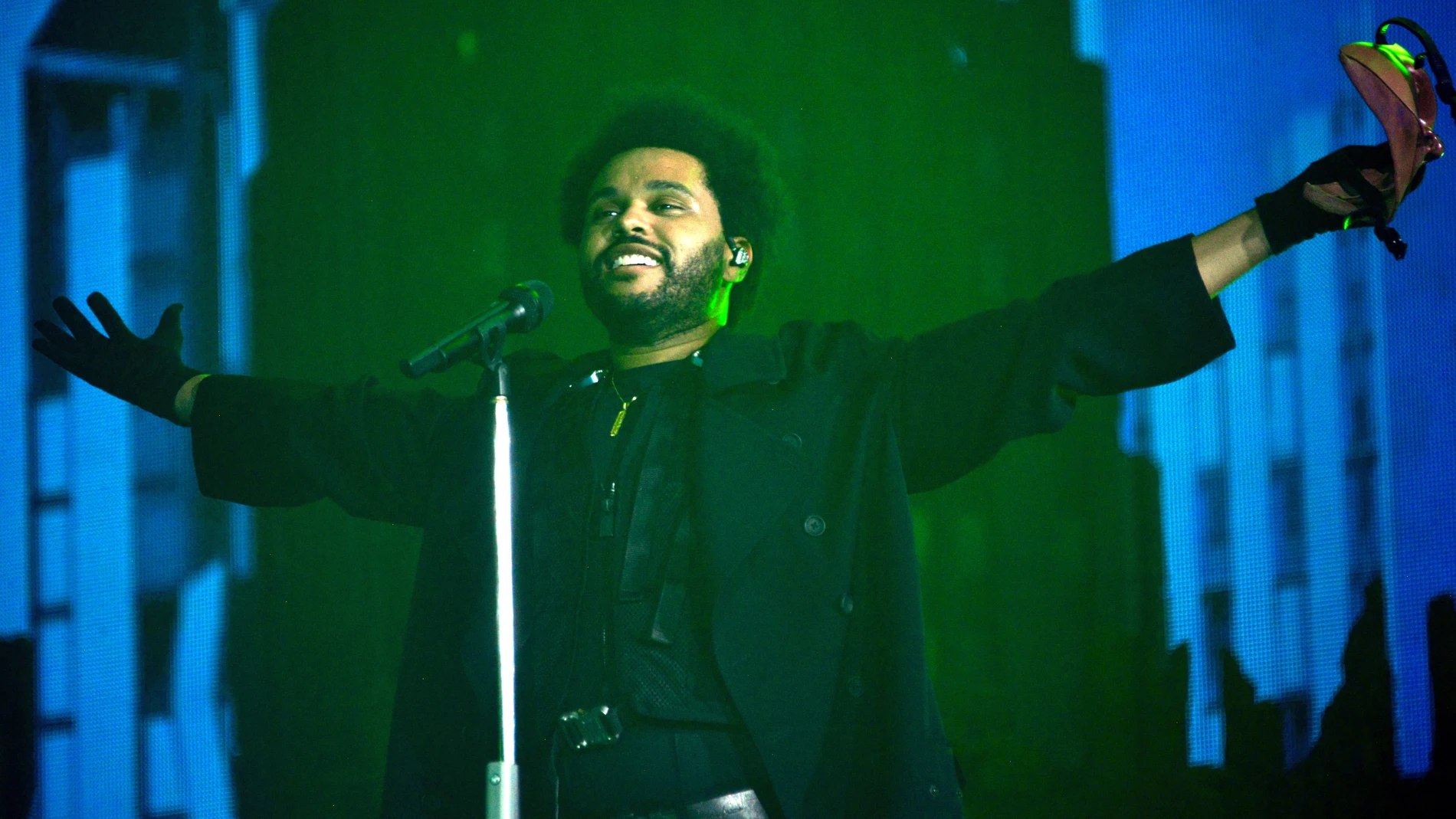The Weeknd, en un concierto en Inglewood (Estados Unidos), en 2022.