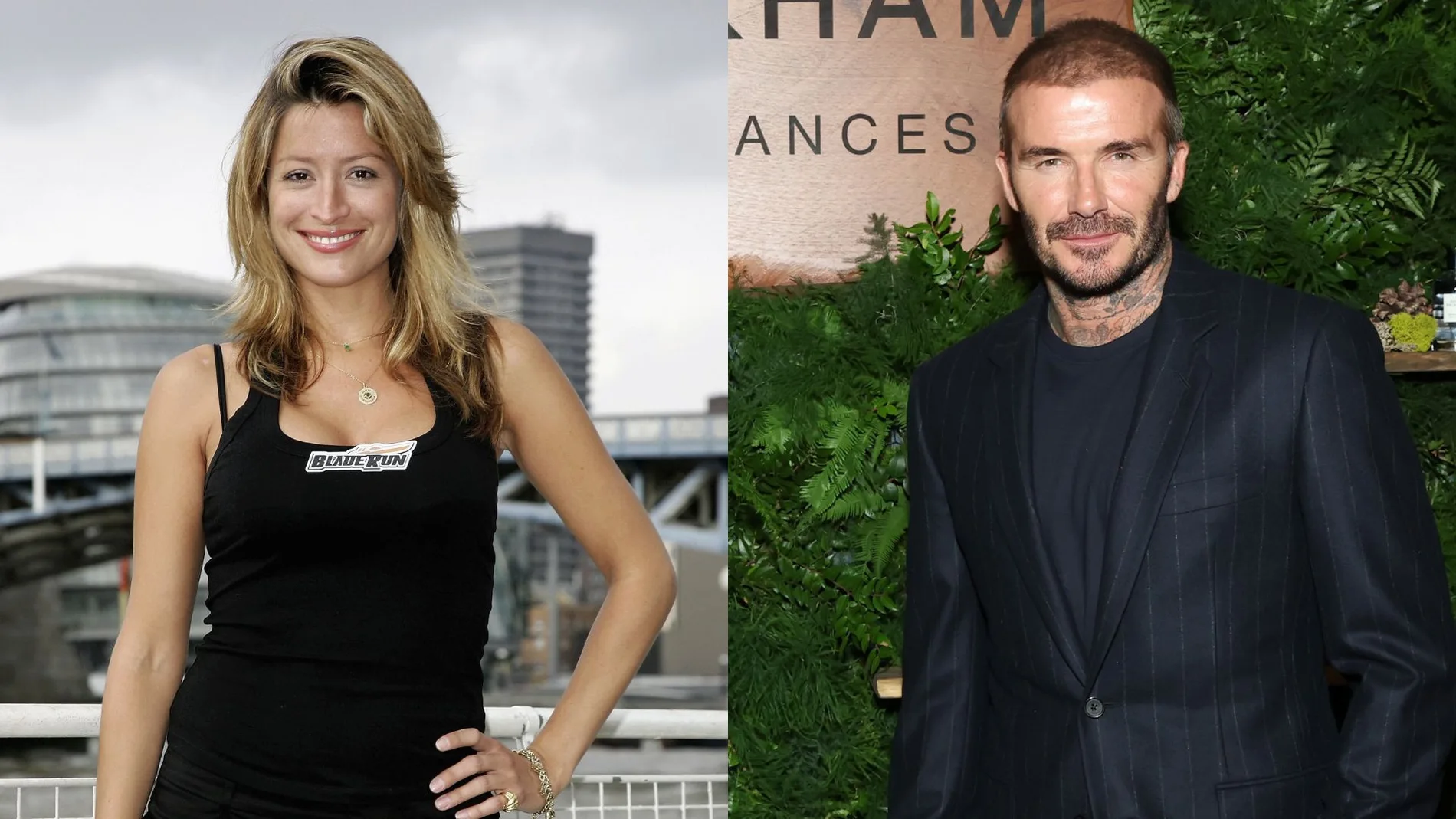 Rebecca Loos y David Beckham