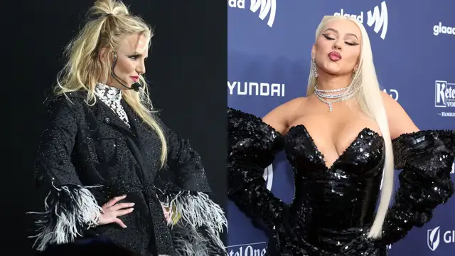 Britney Spears y Christina Aguilera