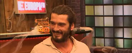 Yon González, durante su visita a 'Tómatelo Menos En Serio'. Yon González, durante su visita a 'Tómatelo Menos En Serio'.