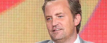 Matthew Perry, durante su ponencia en la gira de prensa de la Asociación de Críticos de Televisión, en 2015. Matthew Perry, durante su ponencia en la gira de prensa de la Asociación de Críticos de Televisión, en 2015.