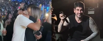 La emotiva reacción de Melendi al presenciar una pedida de mano durante su concierto La emotiva reacción de Melendi al presenciar una pedida de mano durante su concierto