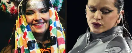 Bjork y Rosalía Bjork y Rosalía