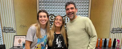 Eva Soriano y Nacho Garc&iacute;a con Paula Koops