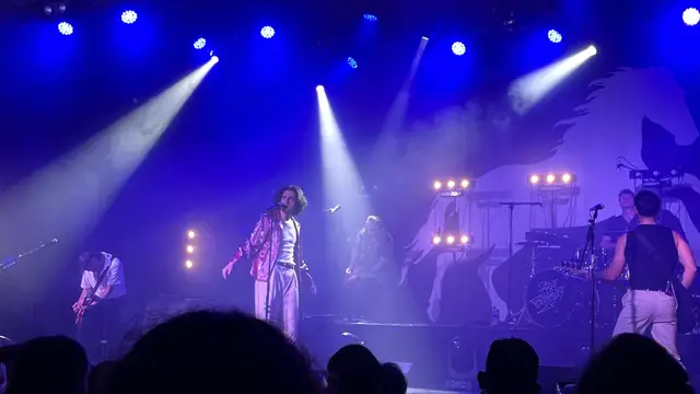 Arde Bogotá, durante su concierto en Madrid