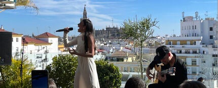 Blanca Paloma en su secret show de Sevilla