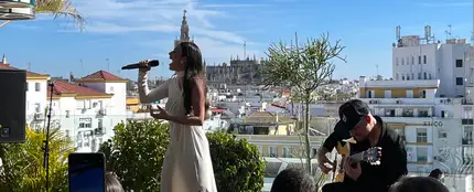 Blanca Paloma en su secret show de Sevilla Blanca Paloma en su secret show de Sevilla