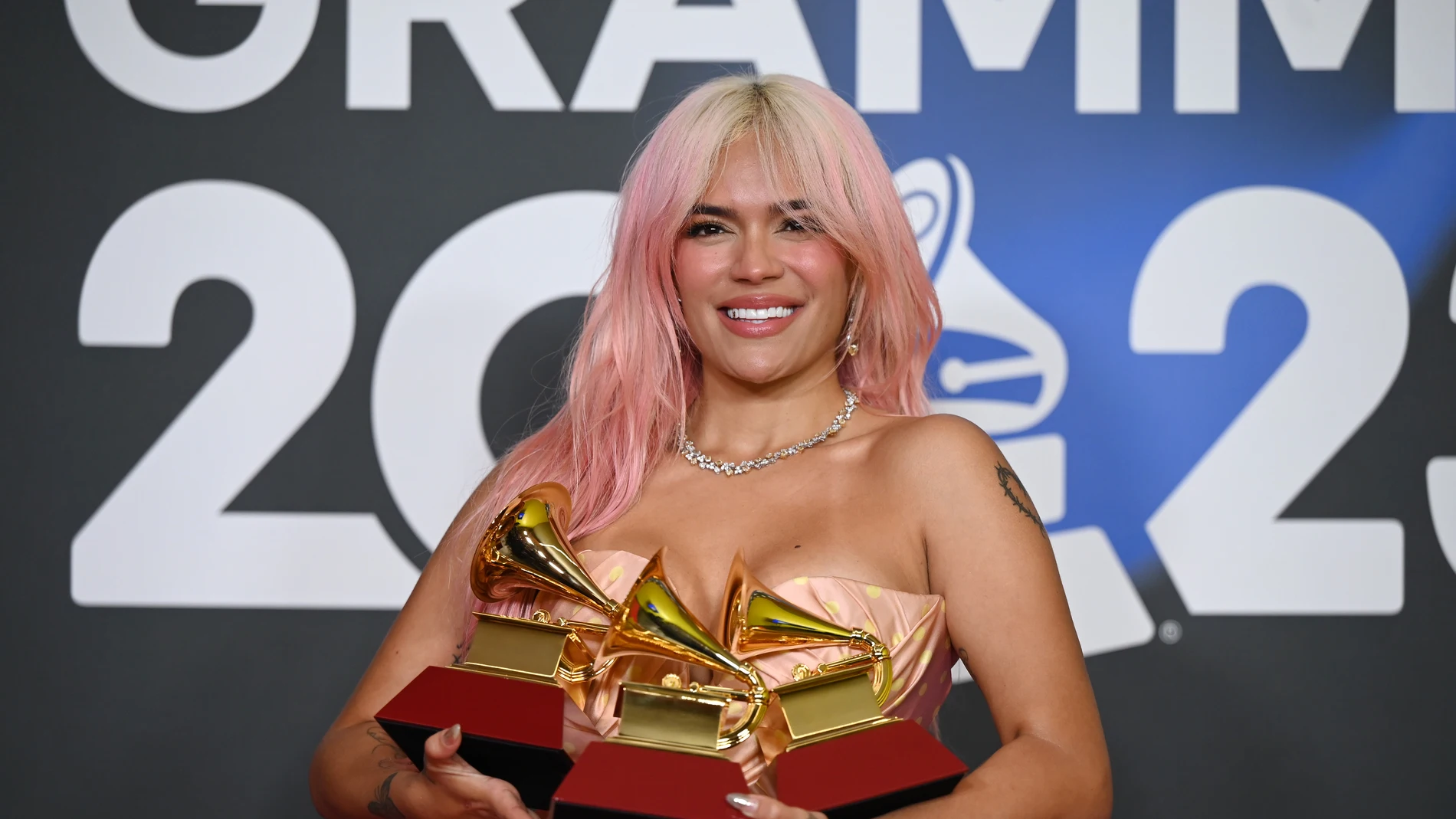 Karol G en los Latin Grammy de 2023