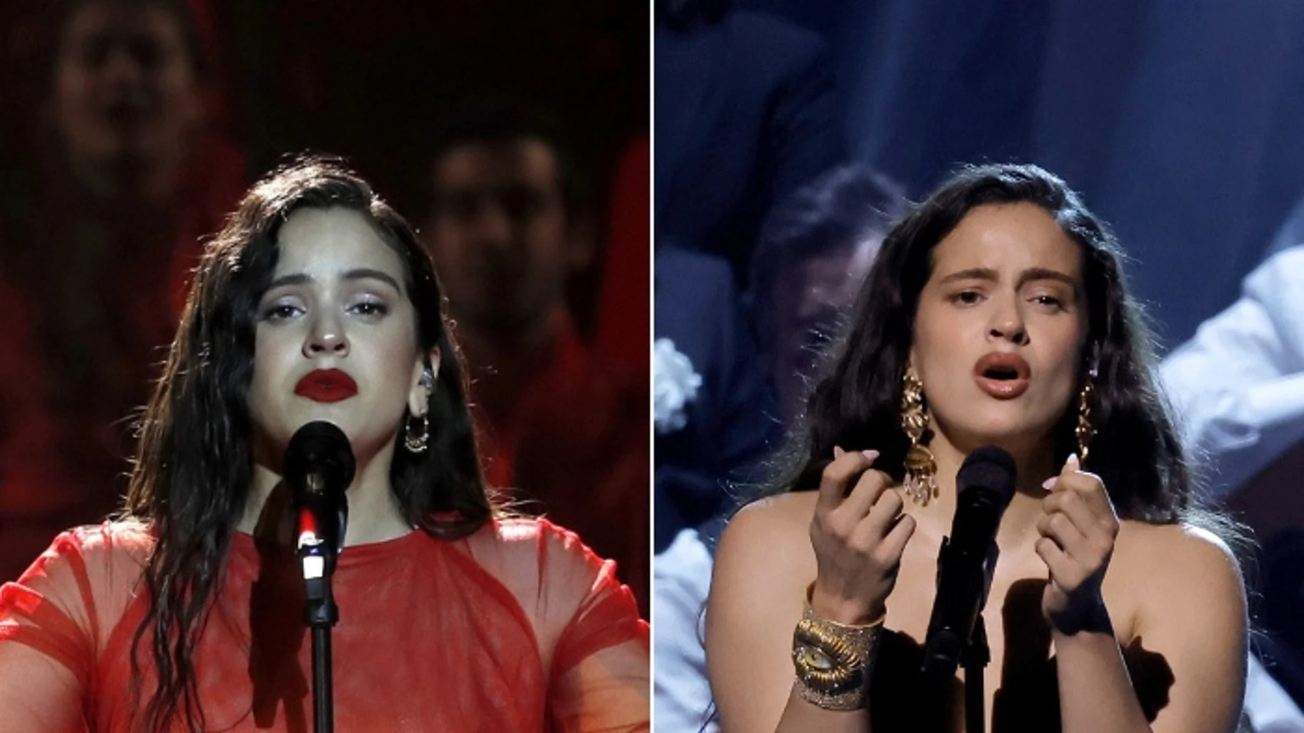 Rosalía, en los Goya 2019 y en los Latin Grammy 2023